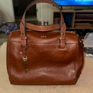 Fossil Brown Crossbody Bag